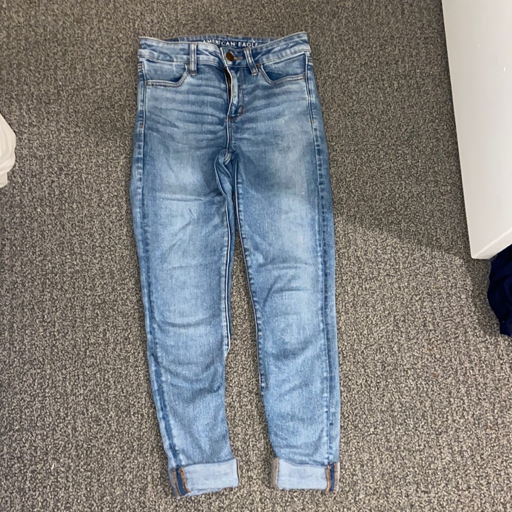 American eagle next level stretch skinny jeans